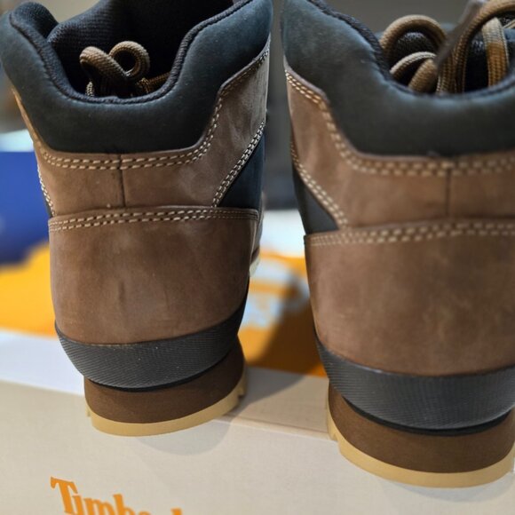 Timberland Euro Hiker Dark Brown Mens Boots/Shoes. TB0A5ZJ5968 size 10 NEW - Picture 5 of 12